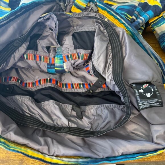 Burton Mountain Dew Collab Jacket Dryride Snowboarding Ski Snow Coat Mens XL - Picture 14 of 15